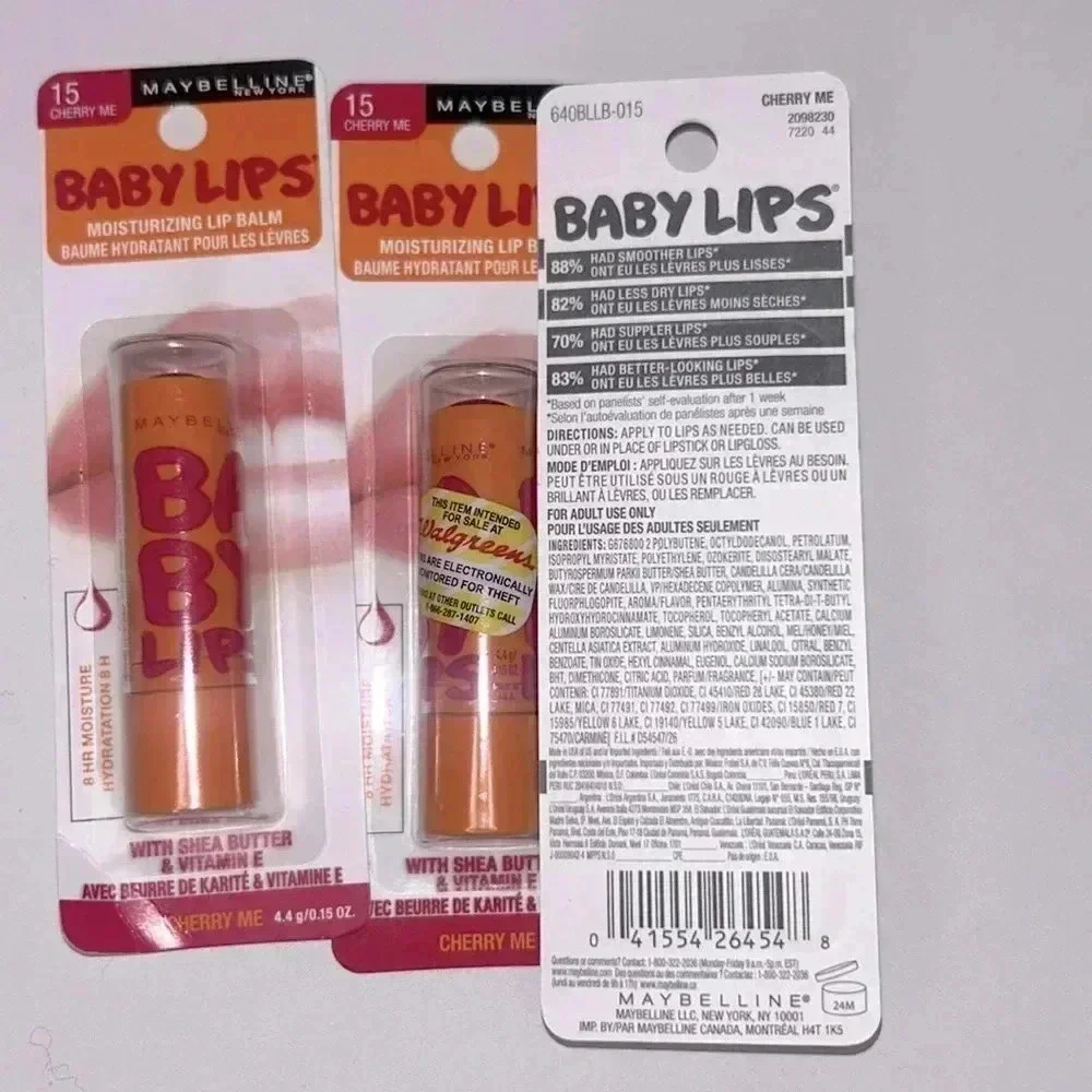 🆕 Maybelline Baby Lips bundle